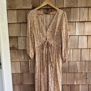 Kivari the Label Leopard Print Dress, Size M